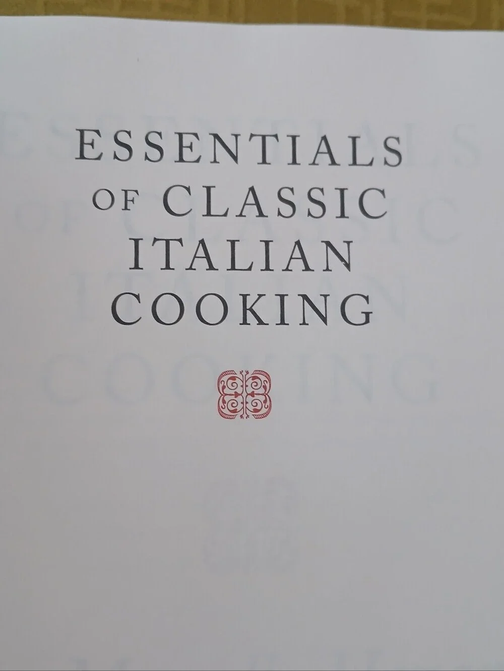 Marcella Hazan: The Essentials of Classic Italian Cooking Cookbook Hardcover
